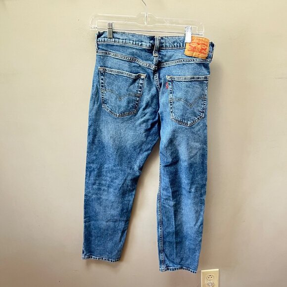 Levis Mens 502 Jeans W33 L30 Medium Wash Denim - Picture 2 of 5